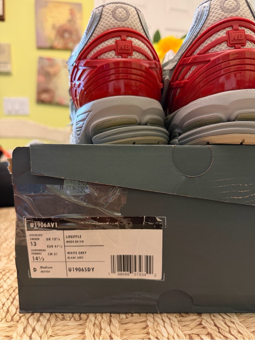 New Balance 1906 AV1 sz 13 mens new in box $200 plus tax sneakers !!! - Picture 8 of 8